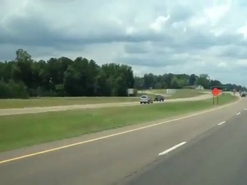 Mauvais sens sur l'autoroute = accident