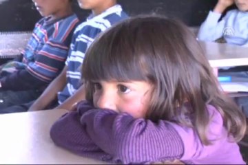 Yaylada kıl çadırda eğitim