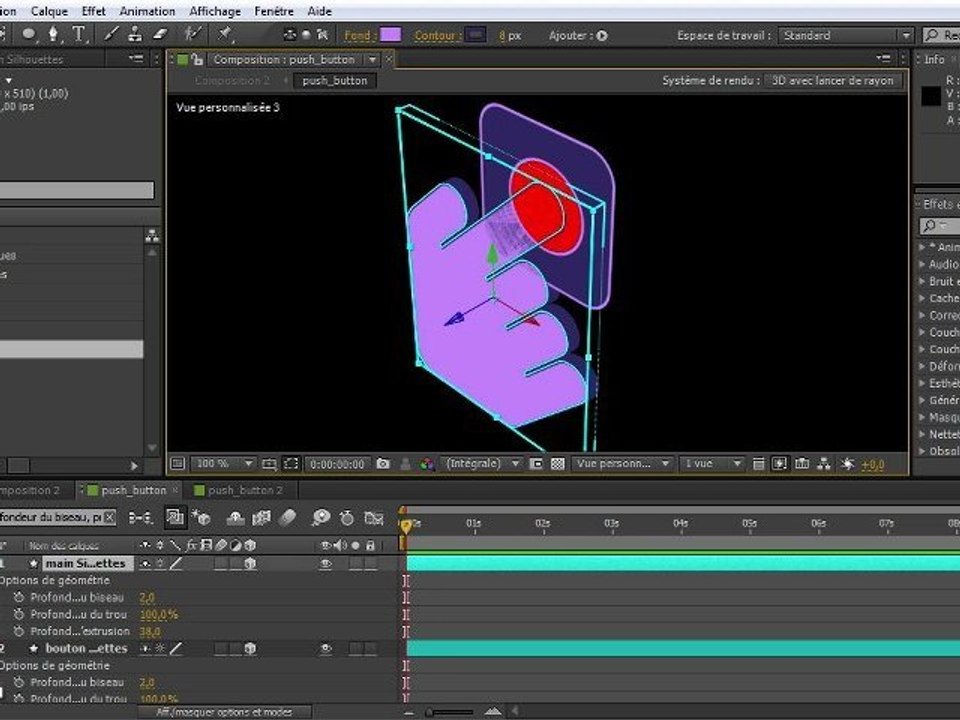 After Effects CS6 : Création des formes à partir de calques vectoriels