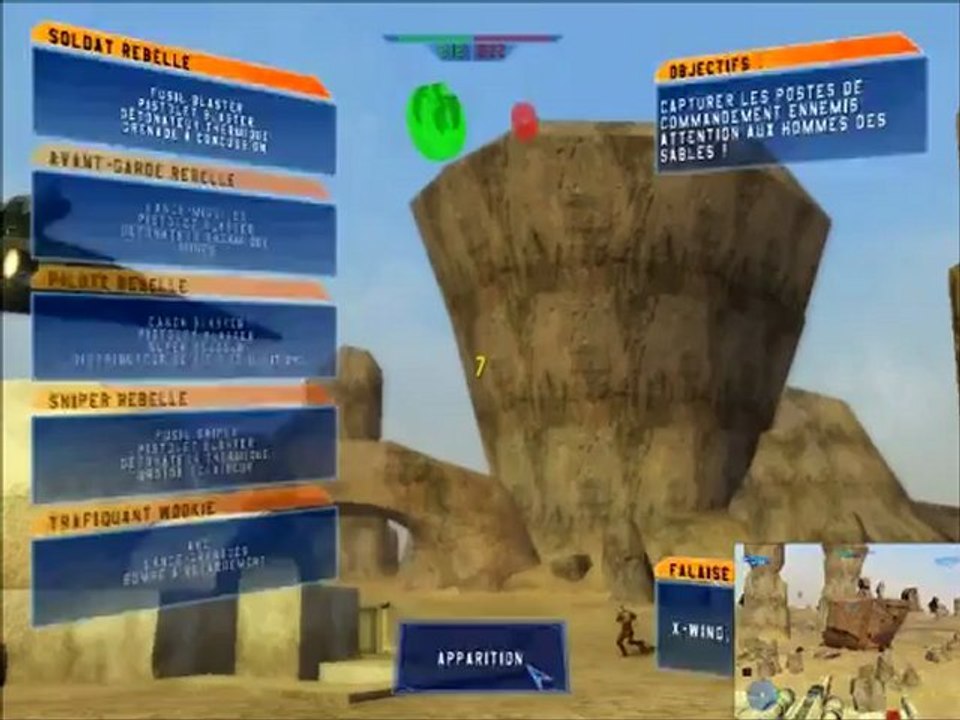 Star Wars Battlefront Map 13 - Tatooine - Mer de Dunes