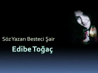 Söz Yazarı,Şair Edibe Toğaç