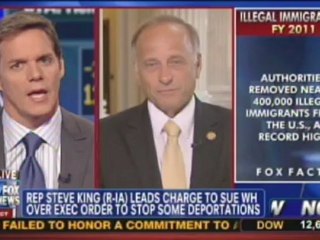 Rep. Steve King Interviewed on Lawsuit Against Obama's Dream Decree