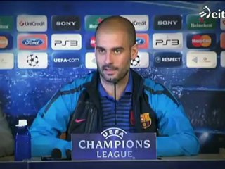 Pep Guardiola, un maestro del humor
