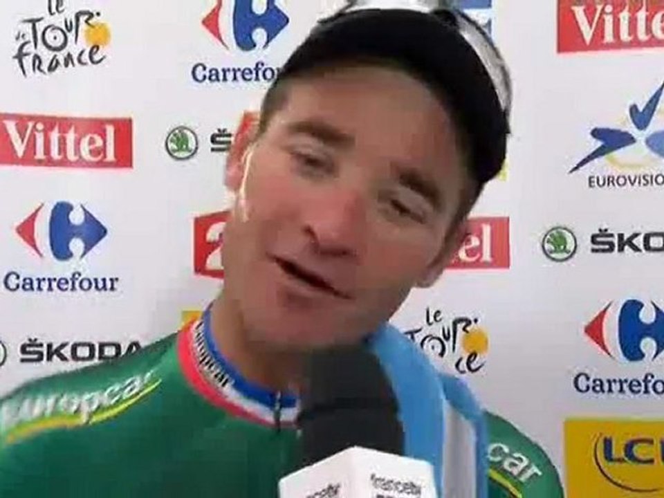 ITW de Thomas Voeckler : victoire des Pyrénées