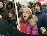 مظاهرات في عدة مدن روسية احتجاجاً على الانتخابات