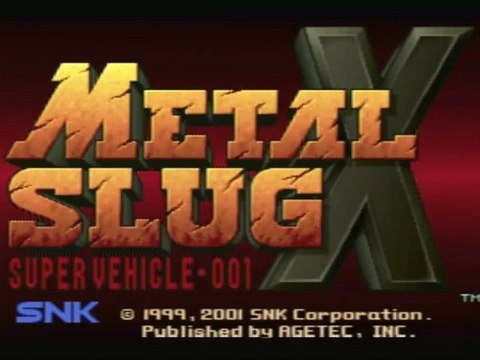 CGRundertow METAL SLUG X for PlayStation Video Game Review
