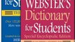 Children Book Review: Webster's Dictionary for Students [With Webster's Thesaurus for Students 3/E] by Inc. Merriam-Webster