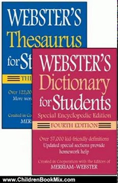 Children Book Review: Webster's Dictionary for Students [With Webster's Thesaurus for Students 3/E] by Inc. Merriam-Webster