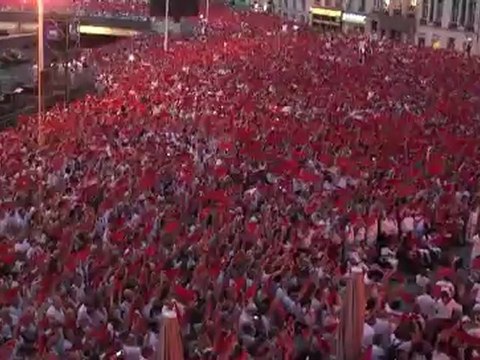Ouverture des Fêtes de Bayonne, la peña baiona