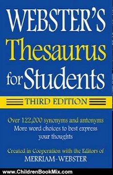 Children Book Review: Webster's Thesaurus for Students, Third Edition by Merriam-Webster