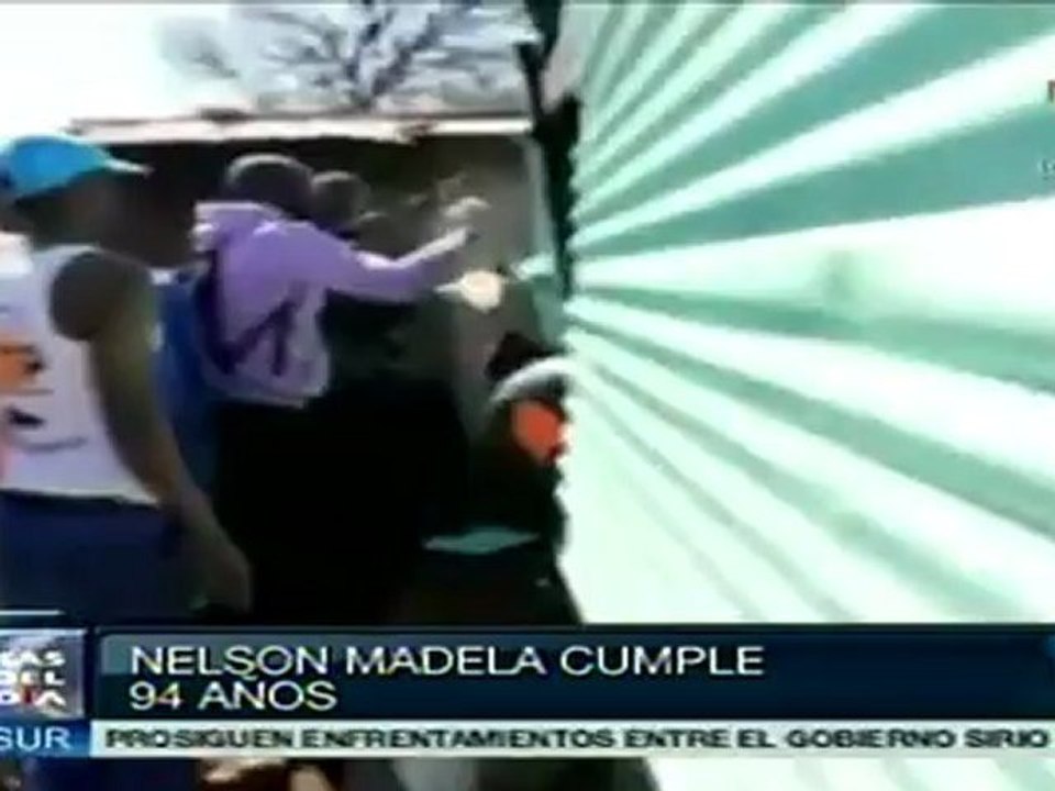 Actos de homenaje por cumpleaños de Mandela en Sudáfrica