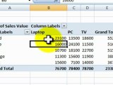 Excel Pivot Tables Tutorial