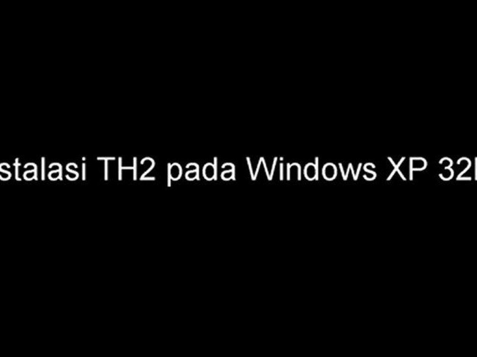 Instalasi TH2