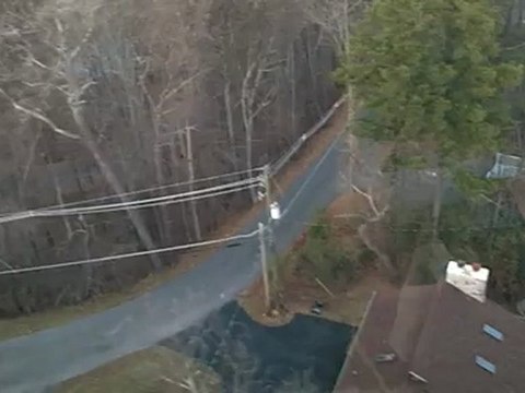 A City In The Mountains - Over looking homes in the Smokies. Gatlinburg, Tennessee. Travel. Real estate.