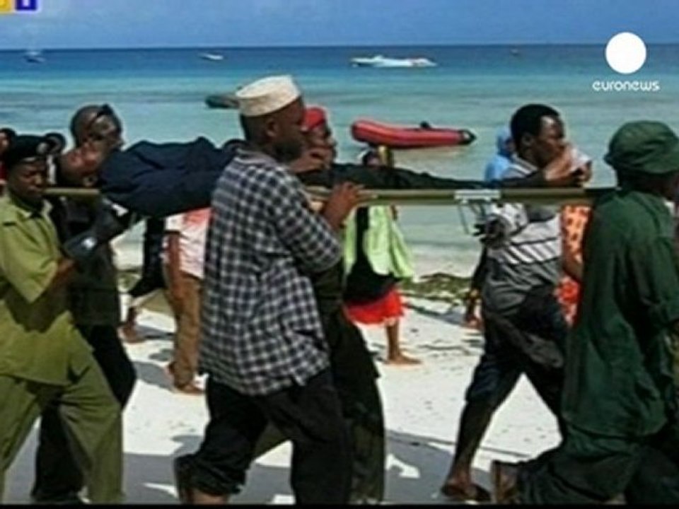 Ferry capsizes in high winds near Zanzibar