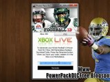 NCAA Football 13 Power Pack DLC Free Xbox 360 - PS3