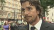 Christian Bale talks Batman at Dark Knight Rises premiere