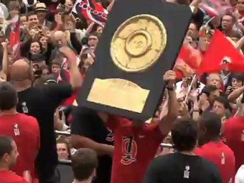 Retour du Brennus à Toulouse