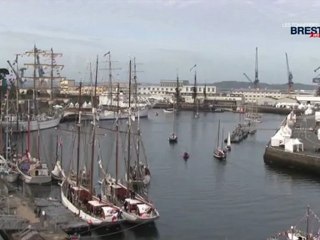 Les Tonnerres de Brest 2012 : Départ vers Douarnenez