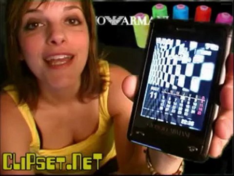 Videorama Samsung Giorgio Armani Hands On review