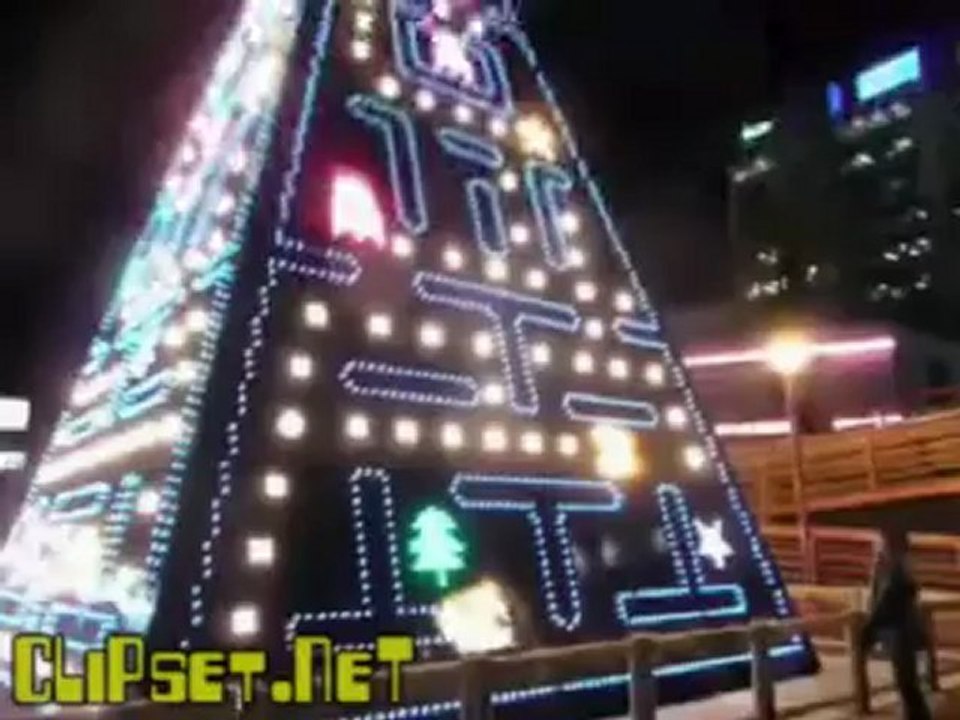 Arbol Navidad "Comecocos" Pac Man Xmas tree Madrid