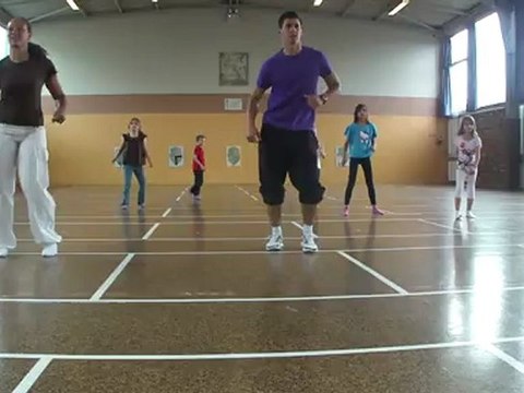 L'activité danse de sports vacances le 19/07/2012