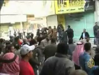 إحتجاجات في عمّان على إحراق مقر الحركة الإسلامية