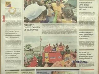 Titulares de Primera Página este 19 de Julio