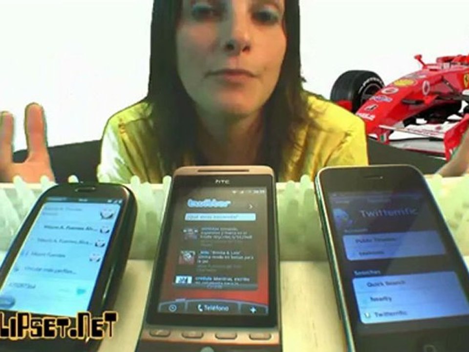 videorama iPhone 3GS vs HTC Hero vs Palm Pre