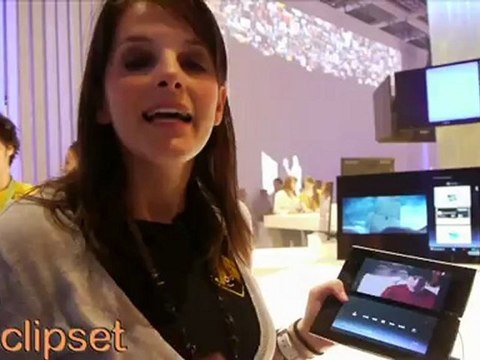 Sony Tablet P #IFA #Videorama