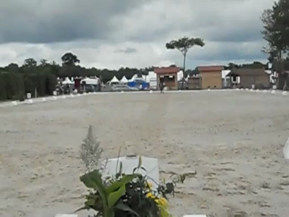 Dressage CCE Championnat de France Poney 2D cadet Execellence, Gwen & Simbad, Lamotte Beuvron 2012.