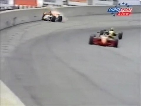 CART Michigan 1997 Big crash Rahal