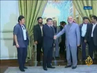 زيارة وزير الخارجية التركي لطهران