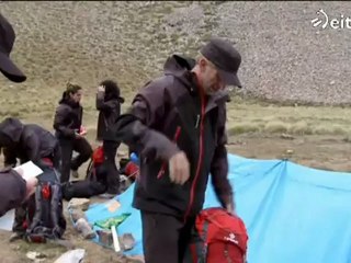 El Conquistador del Aconcagua 2011- Bernas se despide: "Os meo a todos en la cara"