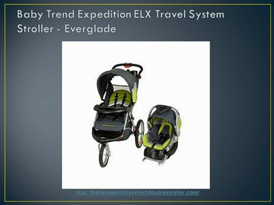 Baby Trend Expedition ELX Travel System Stroller