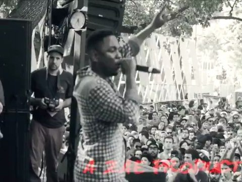 Kendrick Lamar & Lady Gaga The Recipe Live @ Pitchfork Festival, Union Park, Chicago, IL, 07-13-2012 Pt.2