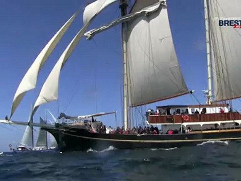 Les Tonnerres de Brest 2012 : Dans l'écume des vieux gréements