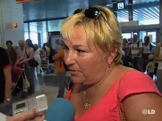 Los pasajeros del 'Ocean Dream' desembarcan en la isla de Aruba