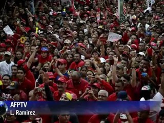 Venezuela's Chavez has big lead over rival