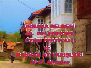 2012-Ormana 46. Üzüm Festivali ve Rahvan At Yarışları