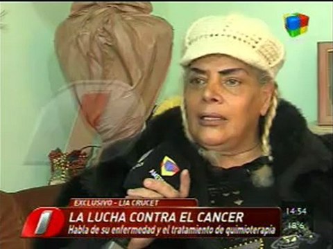 Lia Crucet hablo en Intrusos