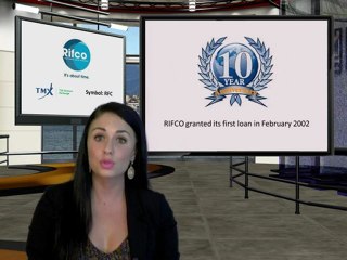 Rifco (TSXV: RFC) Video News Alert