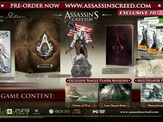 Assassin's Creed 3 | Freedom Edition Unboxing (English) 2012 | HD