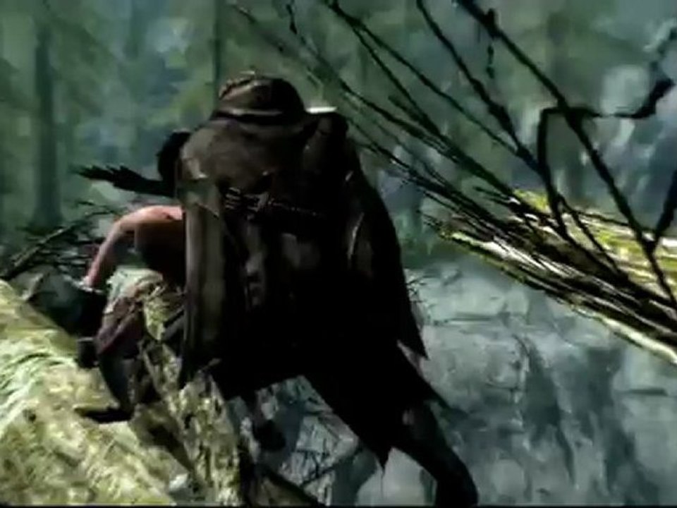Skyrim - Fallen Tree Bridge