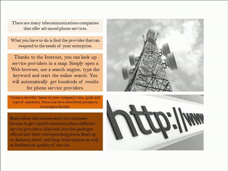 Phone Service Providers:How to Choose The Best For Your Business