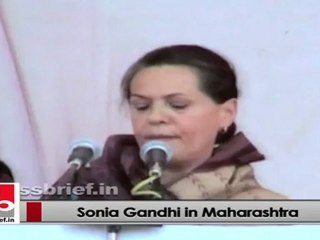 Sonia Gandhi expresses her concern over the growing farmer’s suicides in Maharashtra