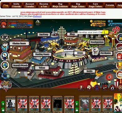 [New]Cheat Ninja Saga Token Hack _ FREE Download July 2012 Update