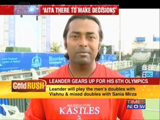 Leander gears up for 6th Olympics
