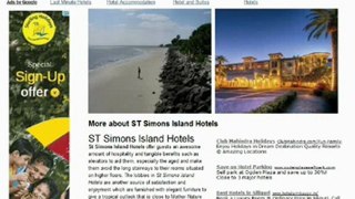 st simons island hotels
