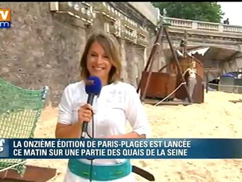 Coup d’envoi de la 11e édition de Paris Plages